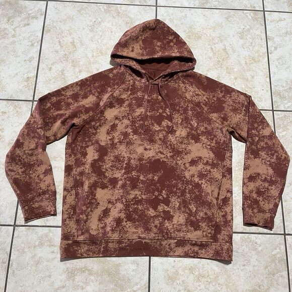 lululemon athletica Other - Lululemon Hoodie Mens Size XL City Sweat Tie Dye Camo Athleisure Performance